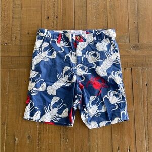 Classic prep nautical lobster crab shorts